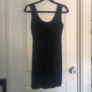 G by Guess black velvet dress